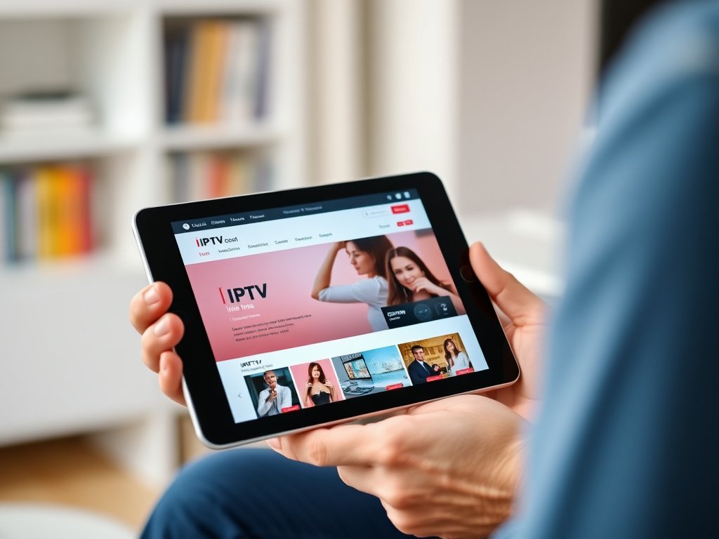 IPTV website on different devices