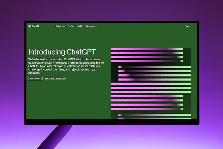 Modern IPTV template homepage featuring video streaming interface and call-to-action buttons