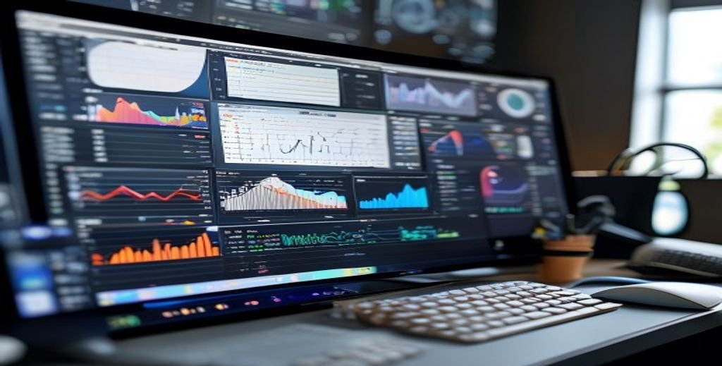 Professional dashboard showing the best IPTV server for resellers with performance metrics