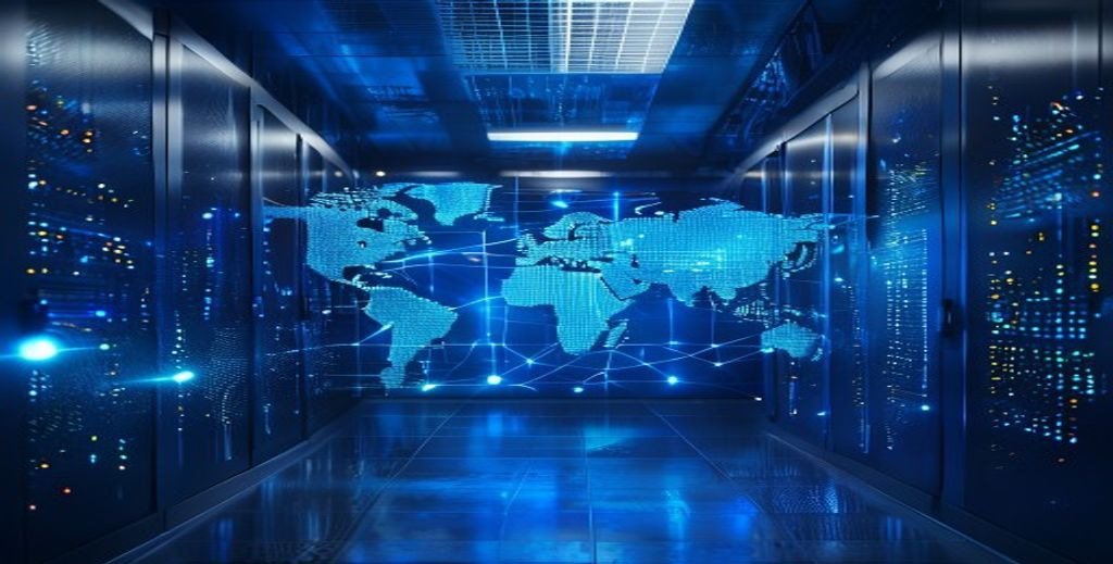 Professional wholesale IPTV suppliers network infrastructure dashboard showing server locations