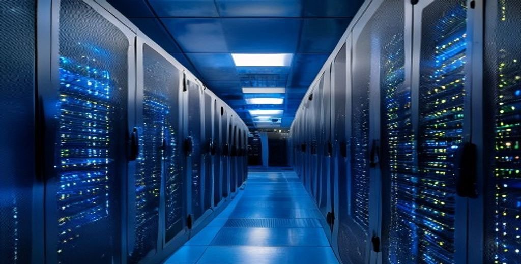 Professional Wholesale IPTV Suppliers network infrastructure with servers and streaming equipment