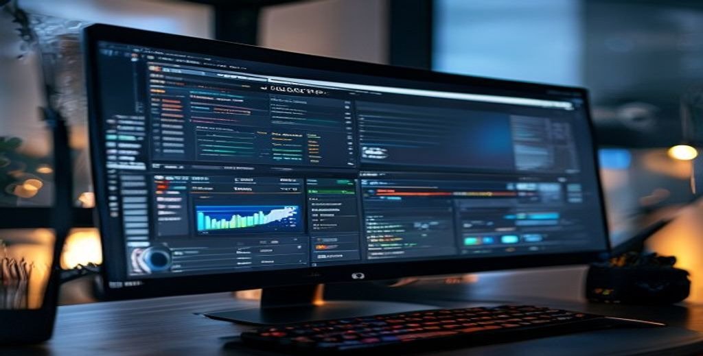 Wholesale IPTV Suppliers dashboard showing streaming analytics and server performance